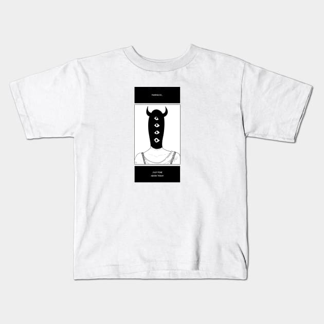 Punpun was just fine today again Kids T-Shirt by hotzelda